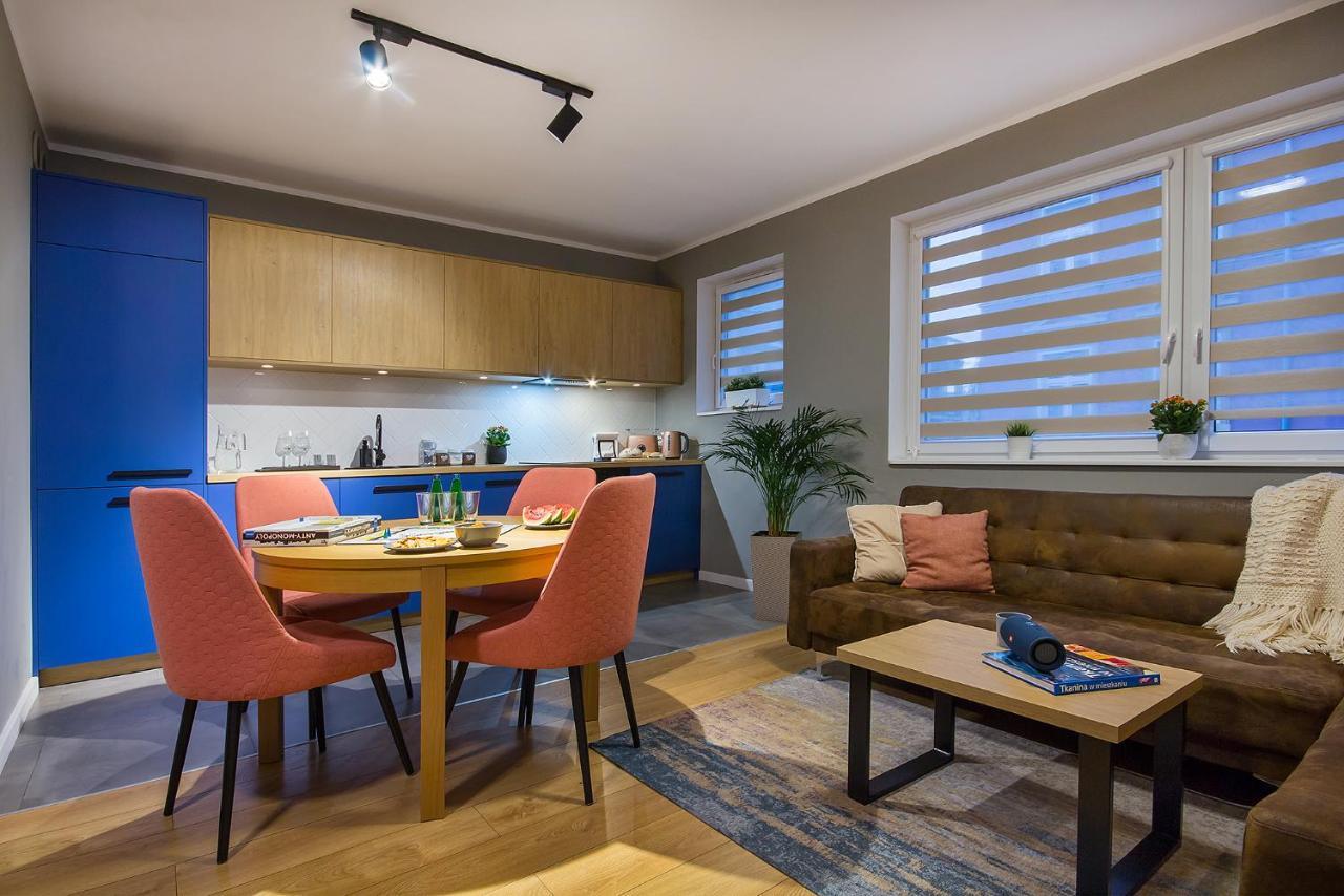 W&K Apartments - Blue Suite - Faktura Vat, Parking 코잘린 외부 사진